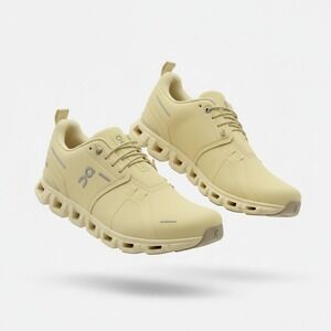 On Cloud 6 WP Womens 9 Running Shoes Nectar Castor Yellow Waterproof 3WF10053755